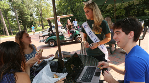 A visit from Miss Virginia